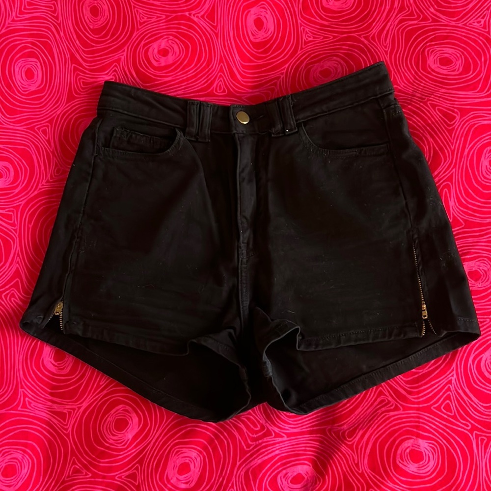 NWOT American apparel zipper shorts